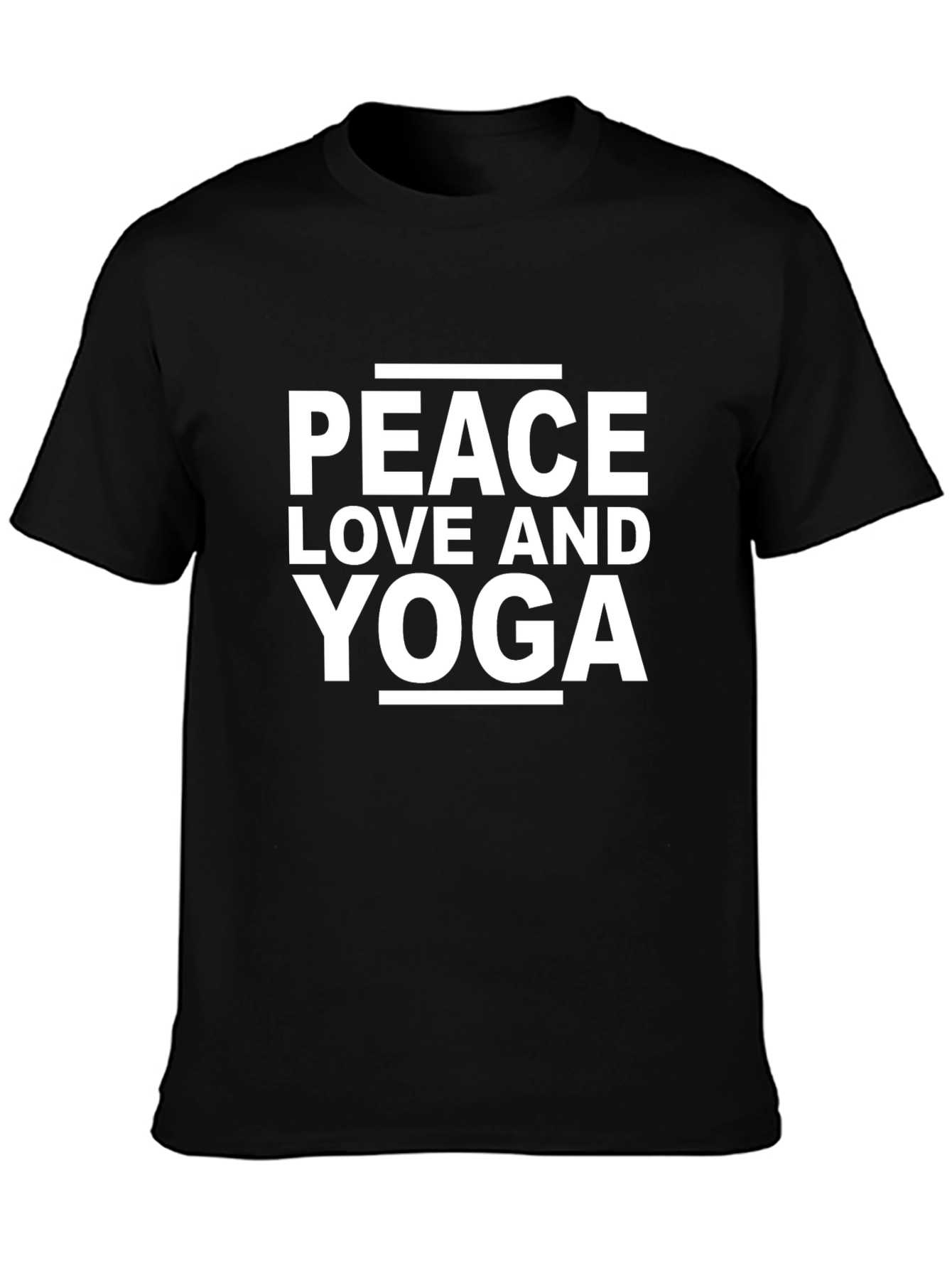 Peace Love Yoga Graphic Tee