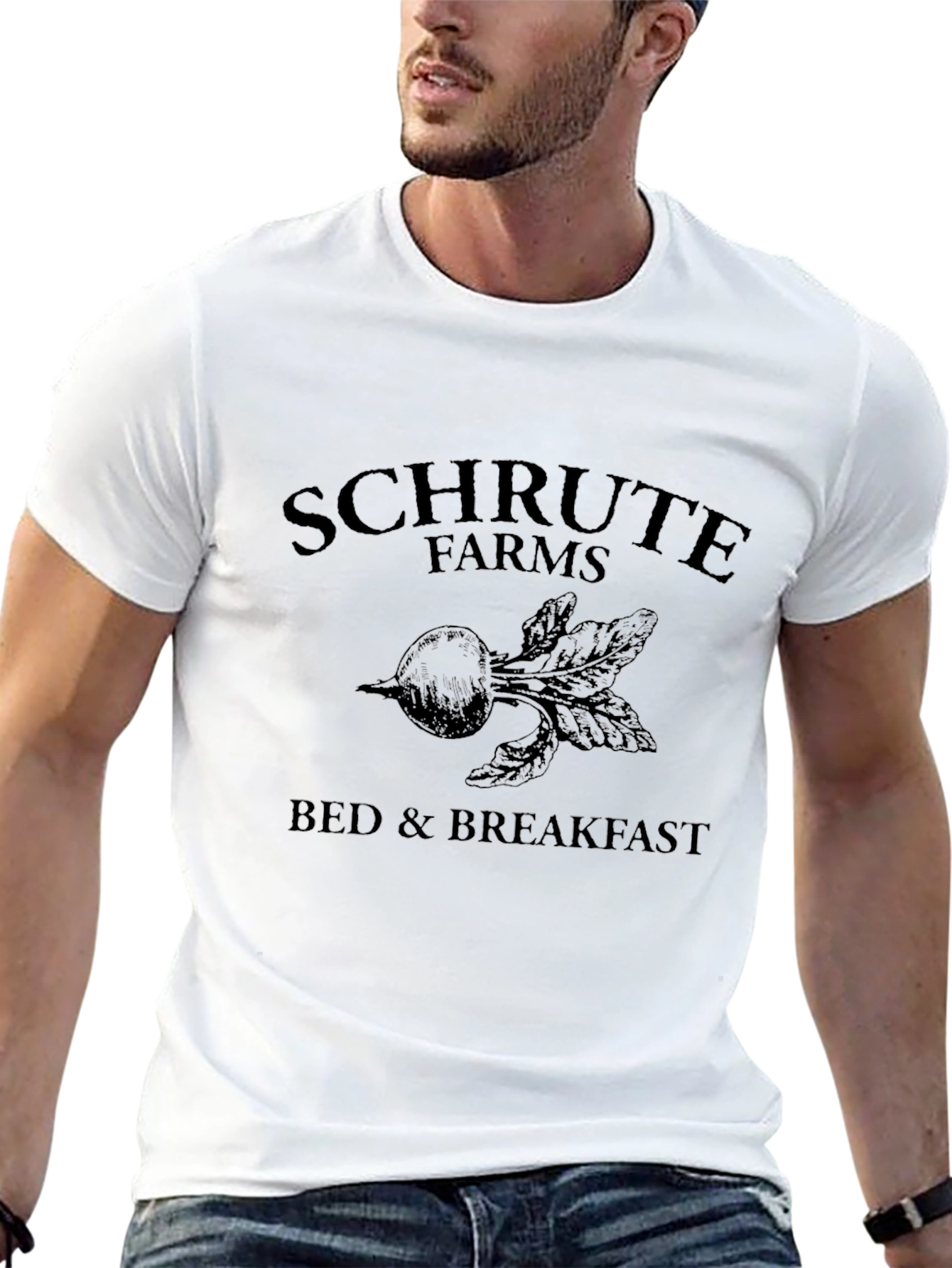Schrute Farms Bed & Breakfast Black T-Shirt