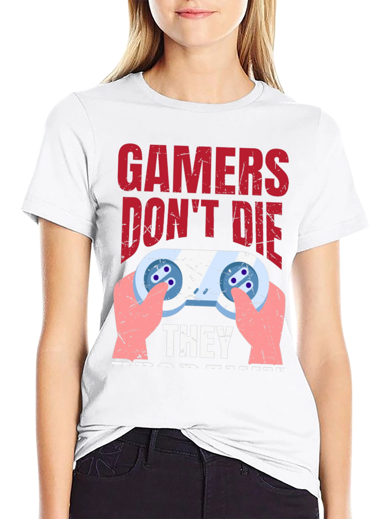 Gamers Dont Die T-Shirt