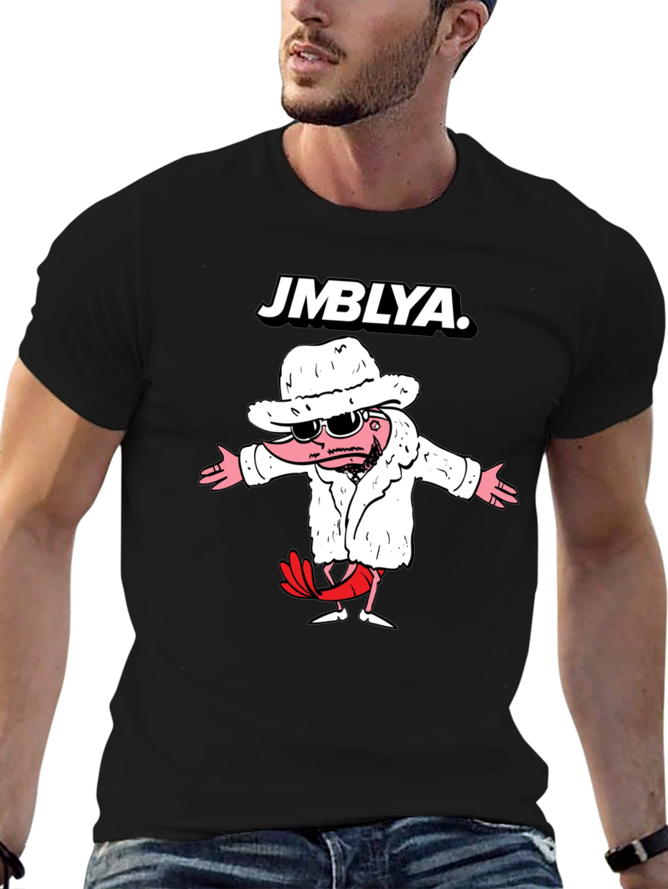 JMBYLA Cartoon Character Graphic T-Shirt