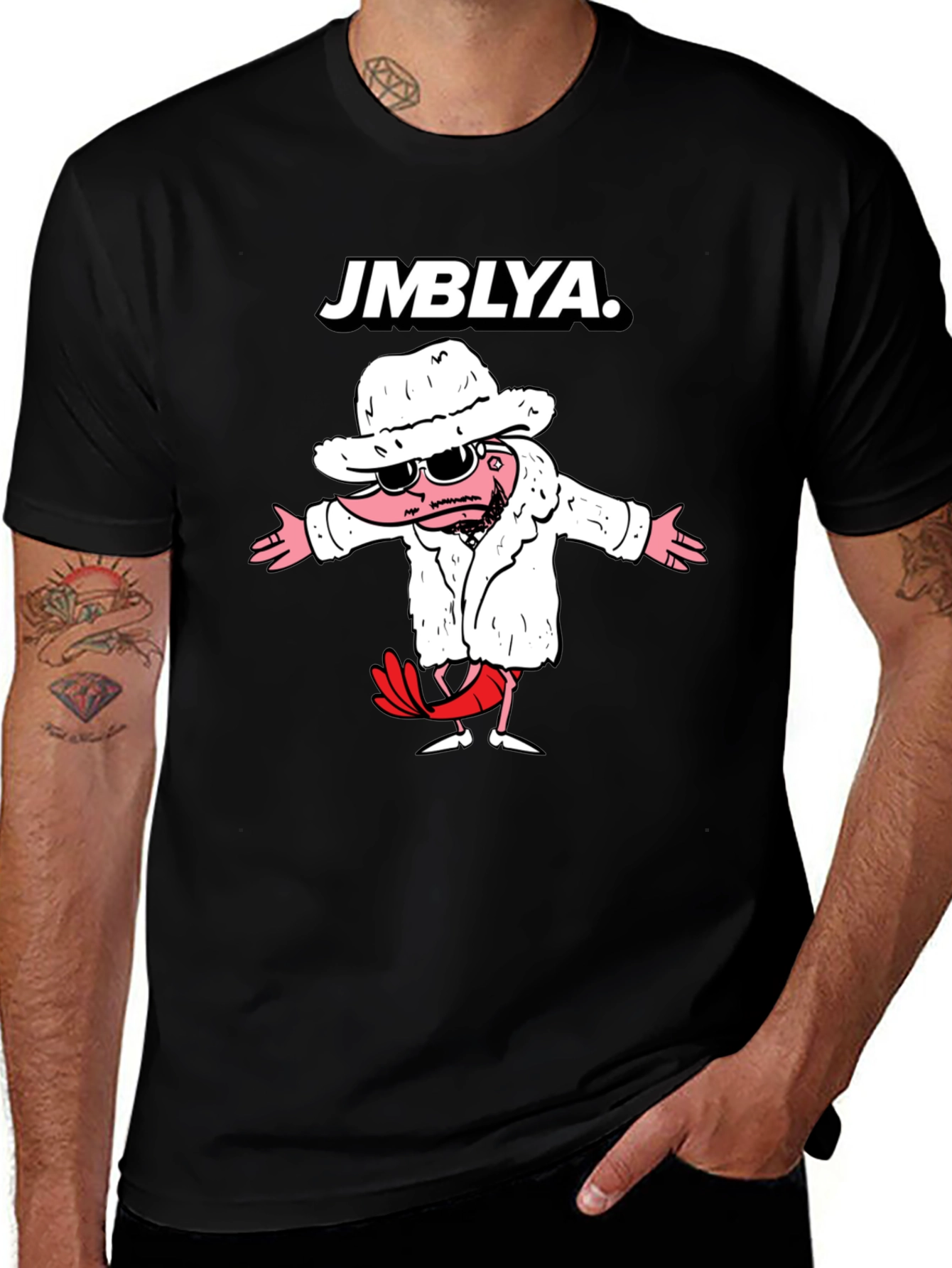 JMBYLA Cartoon Character Graphic T-Shirt