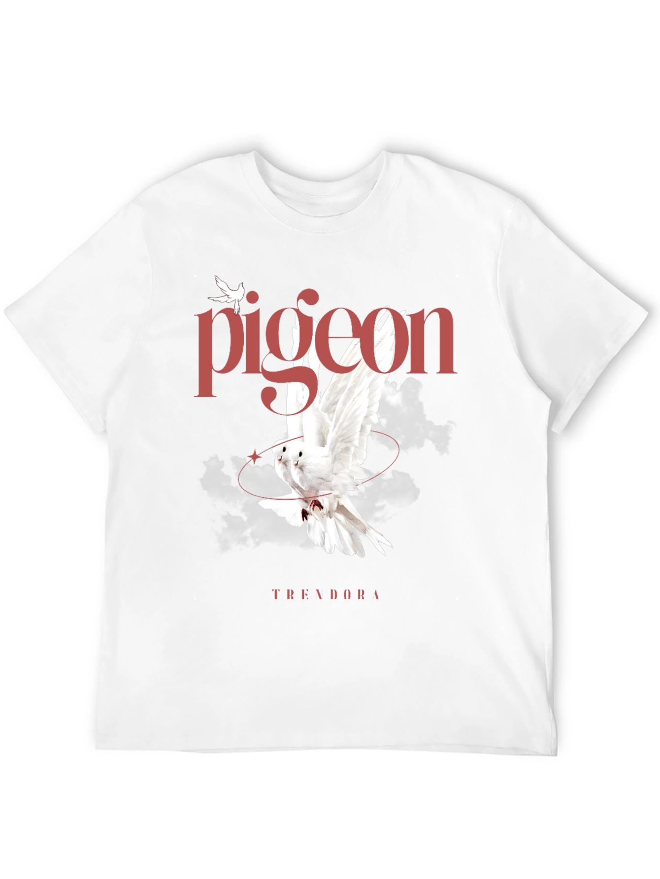 Pigeon Graphic Black T-Shirt - Trending Now!