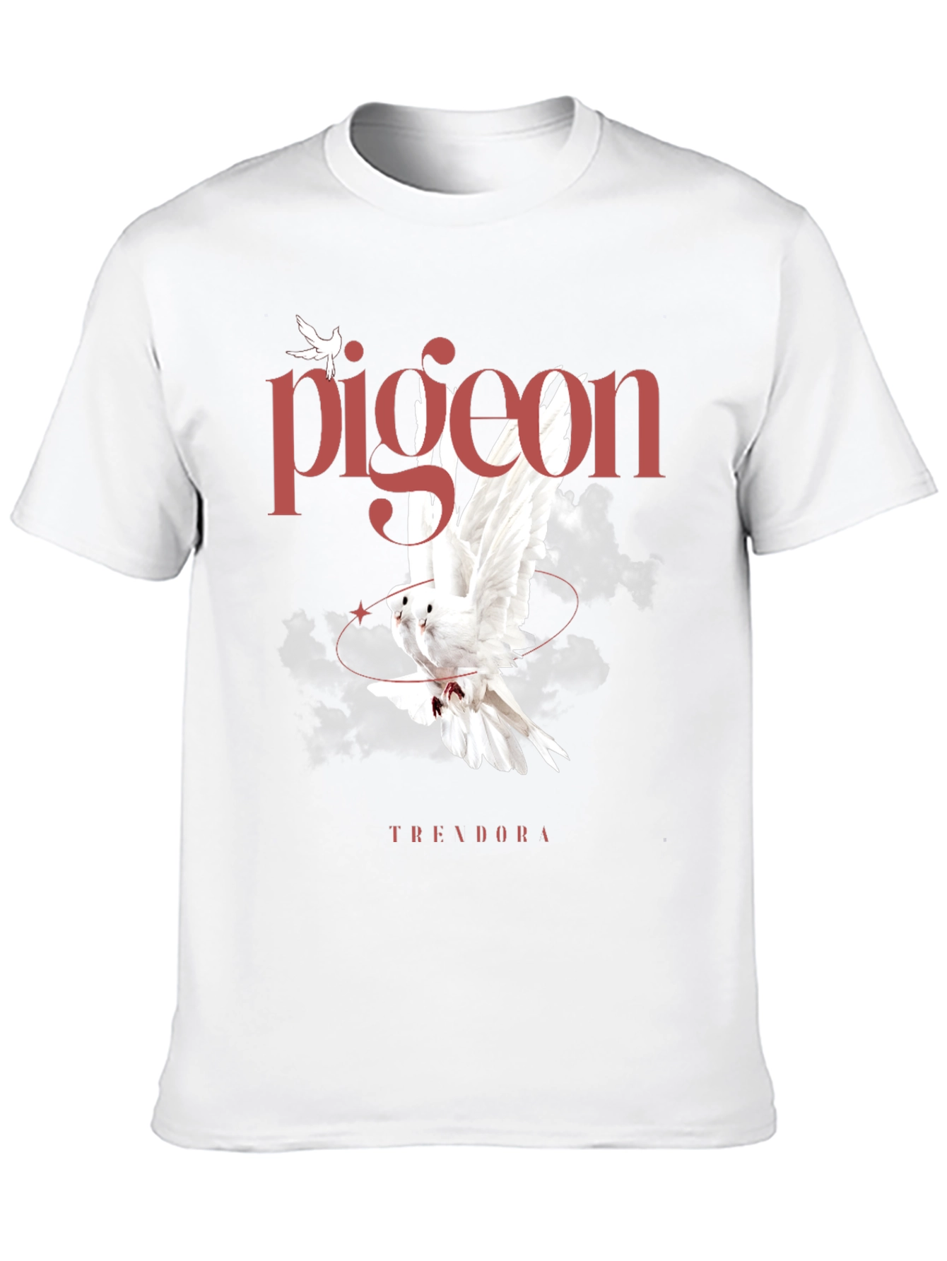 Pigeon Graphic Black T-Shirt - Trending Now!
