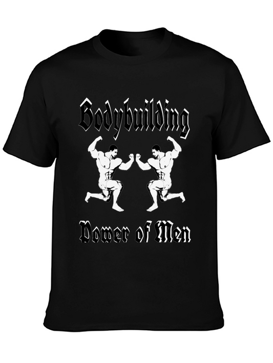 Bodybuilding Power of Men Graphic T-Shirt