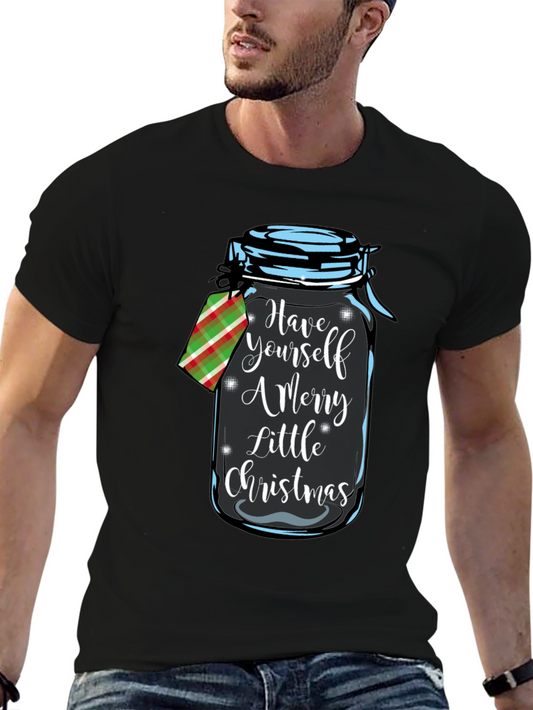 Christmas Mason Jar Graphic Tee