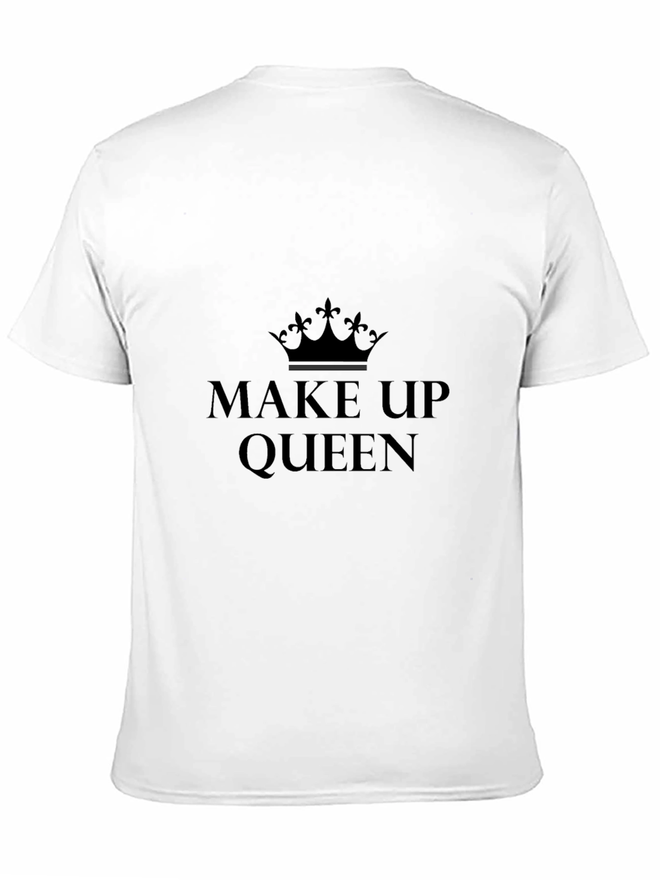 Make Up Queen Graphic Tee - Black T-Shirt