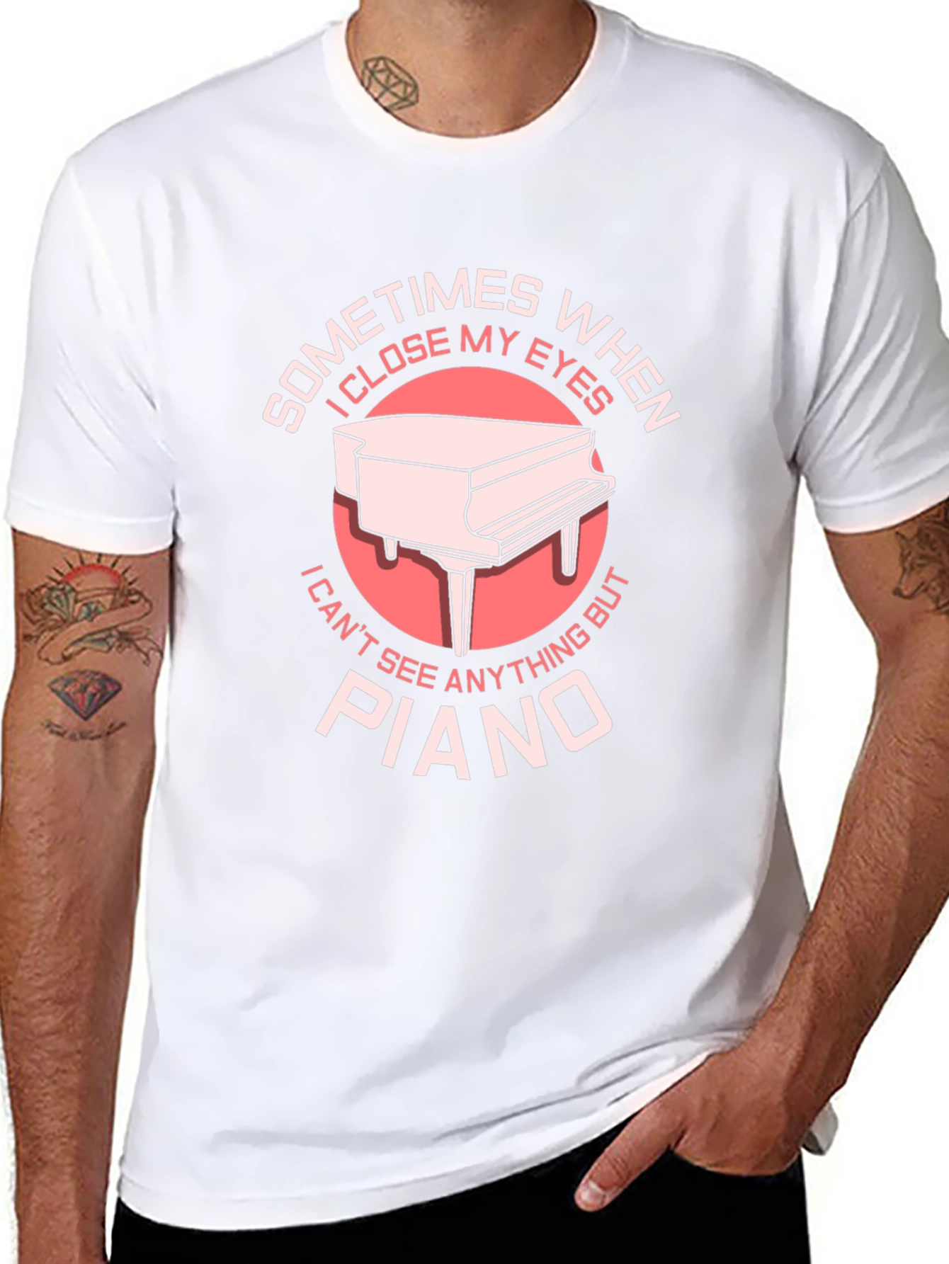 Piano Lover T-Shirt - Music Gift Idea