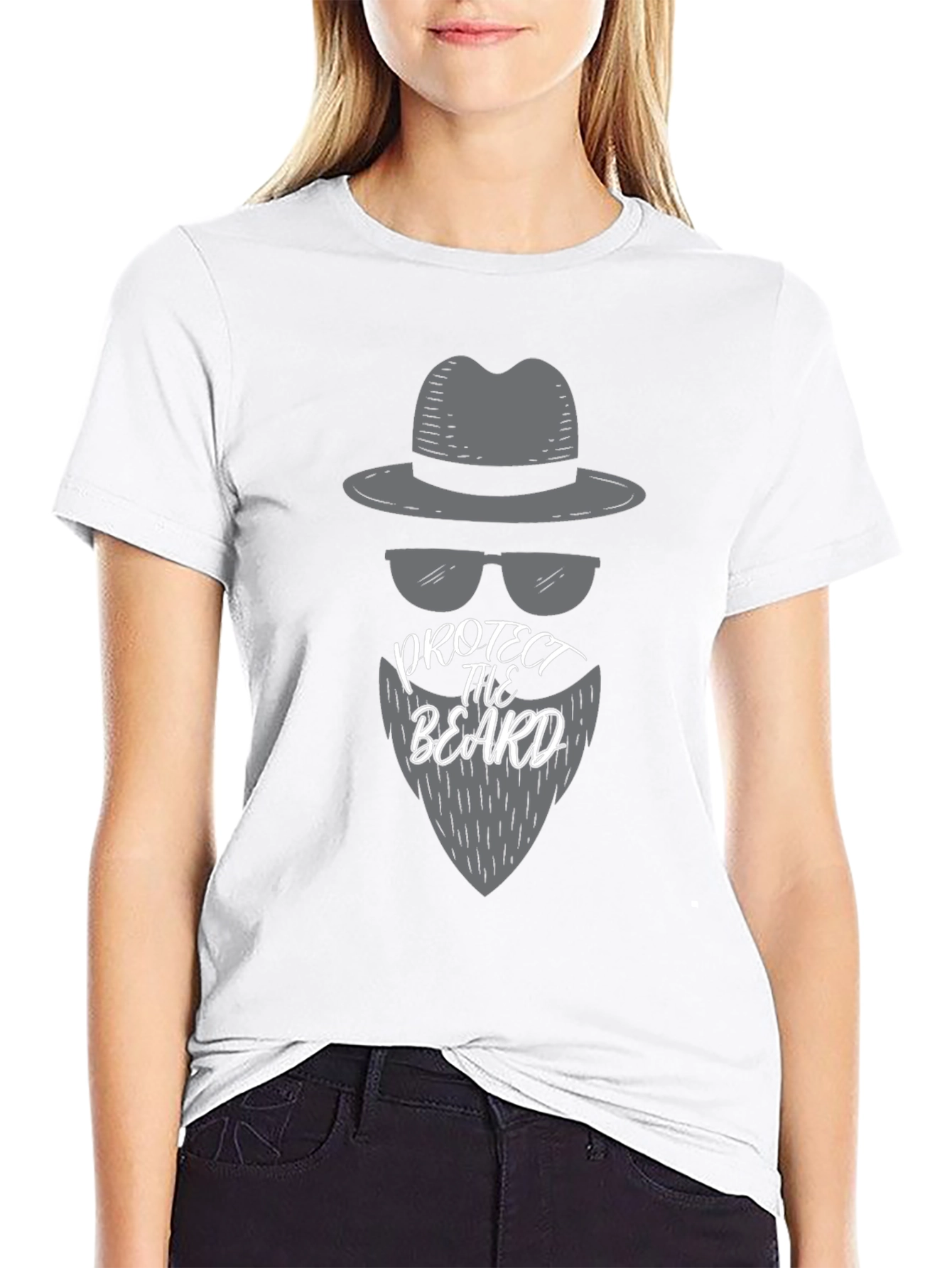 Protect the Beard Graphic T-Shirt