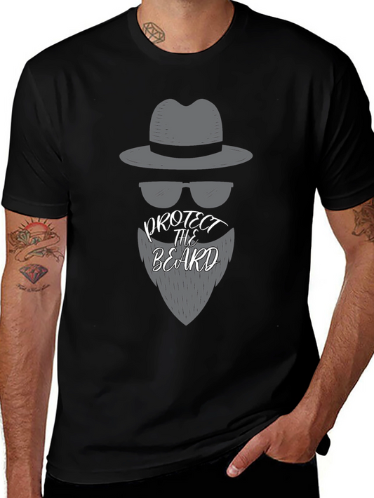 Protect the Beard Graphic T-Shirt