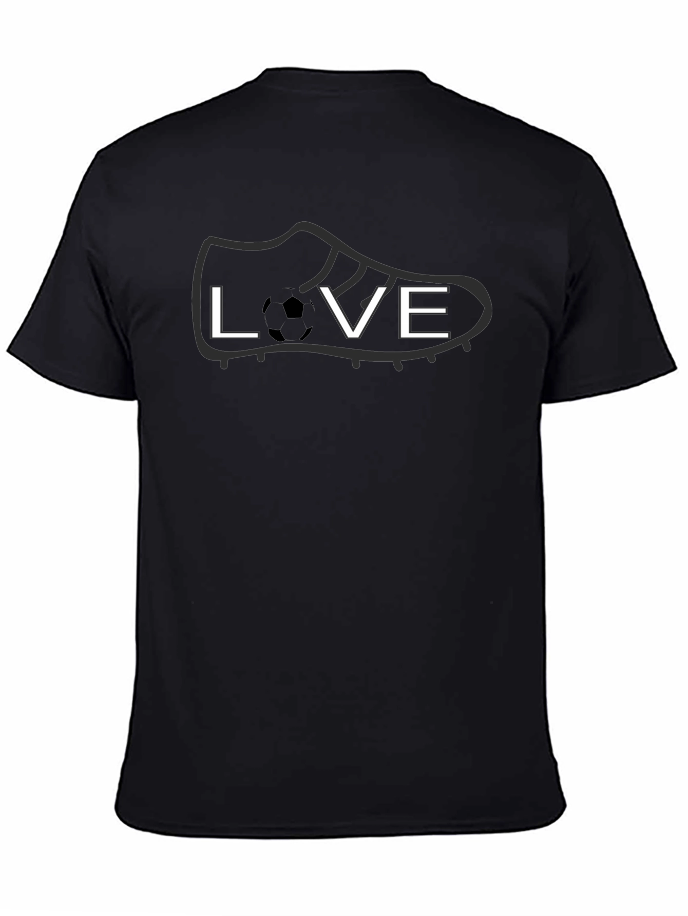 Soccer Love T-Shirt - Shoe and Ball Graphic Tee