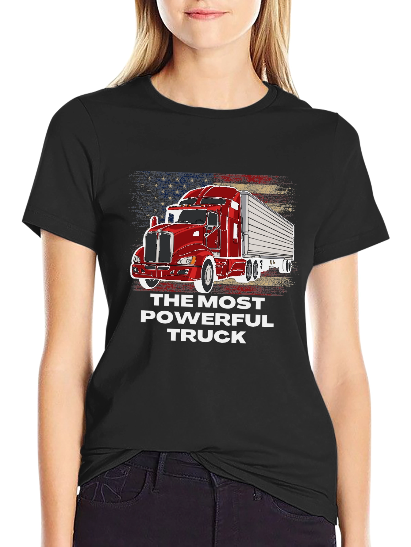 The Most Powerful Truck Graphic Tee