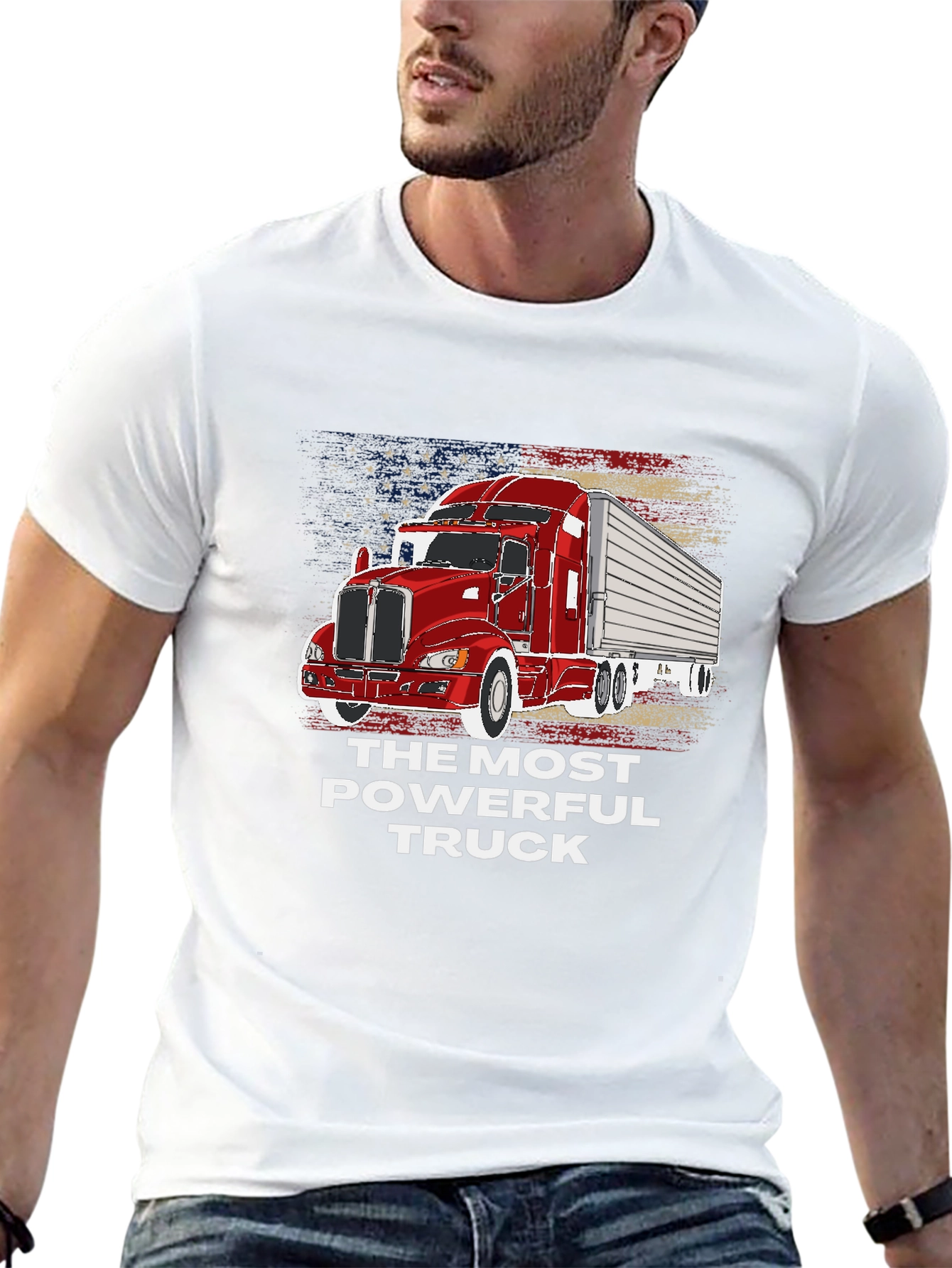 The Most Powerful Truck Graphic Tee