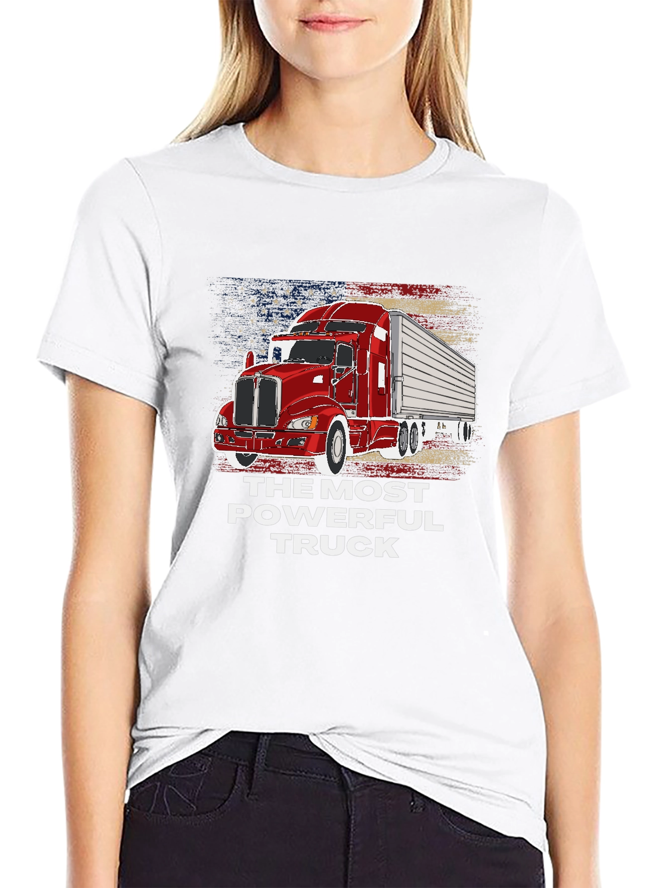 The Most Powerful Truck Graphic Tee