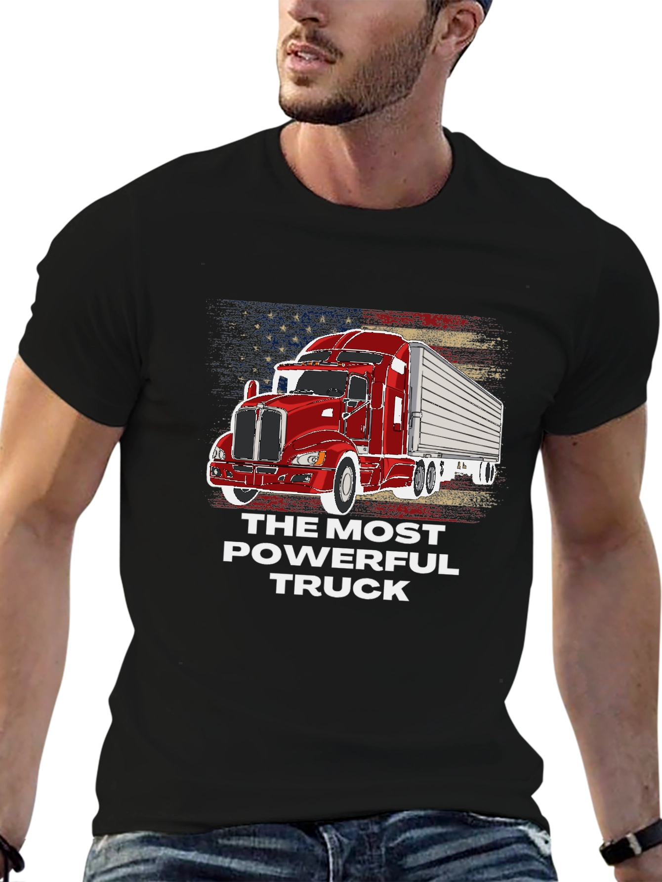 The Most Powerful Truck Graphic Tee