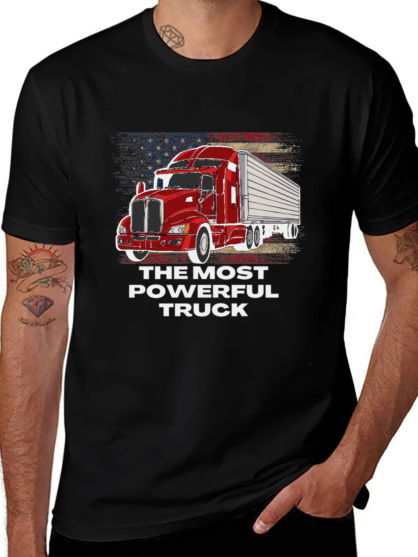 The Most Powerful Truck Graphic Tee
