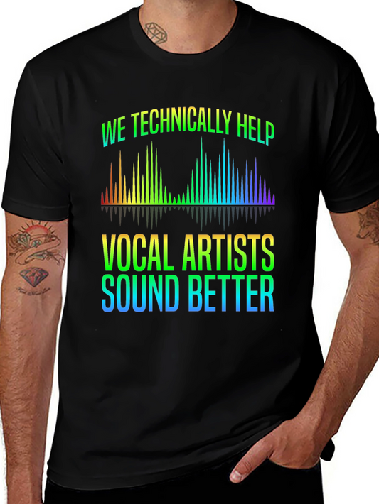 Vocal Artist Rainbow Spectrum T-Shirt