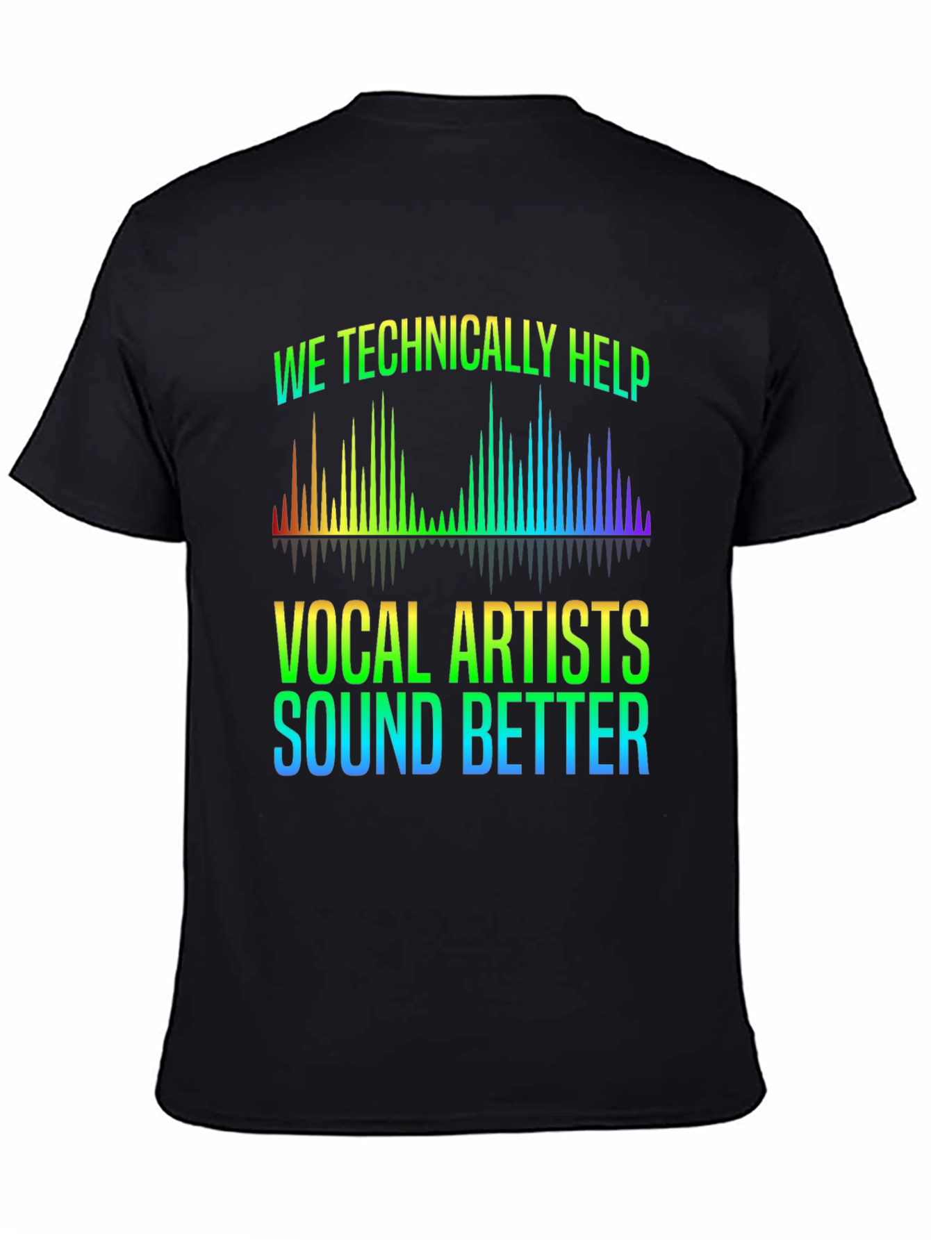 Vocal Artist Rainbow Spectrum T-Shirt