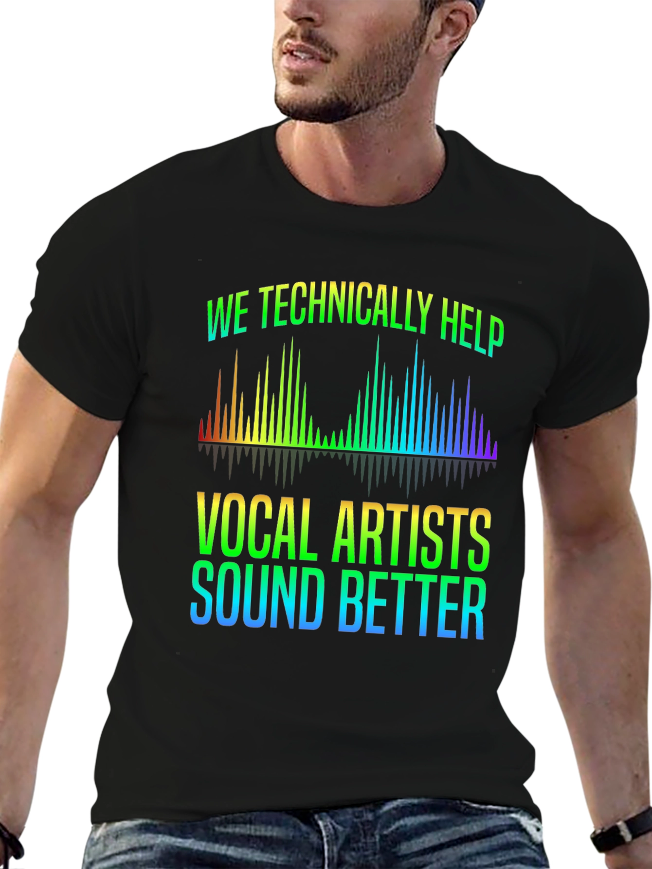 Vocal Artist Rainbow Spectrum T-Shirt