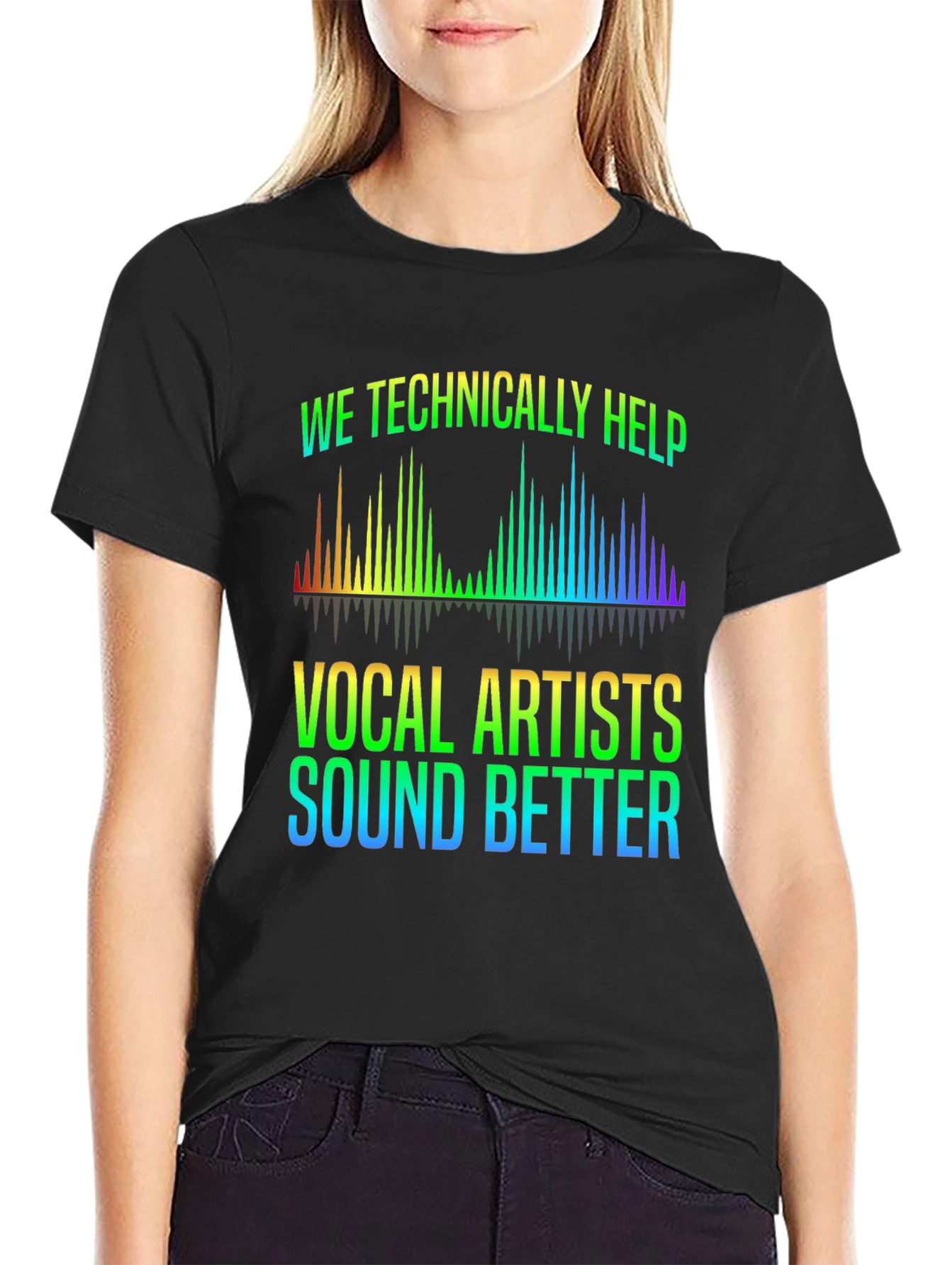 Vocal Artist Rainbow Spectrum T-Shirt