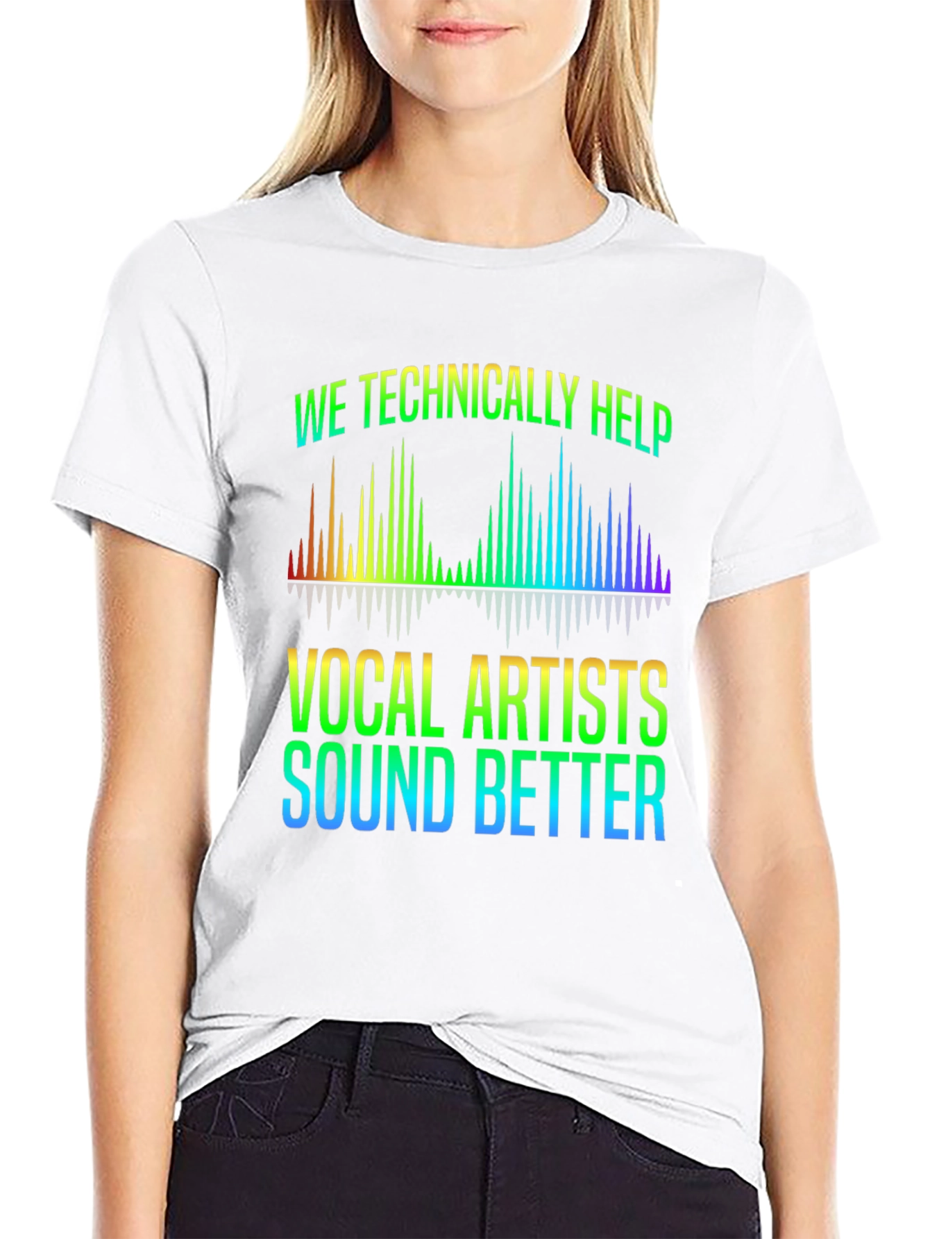 Vocal Artist Rainbow Spectrum T-Shirt