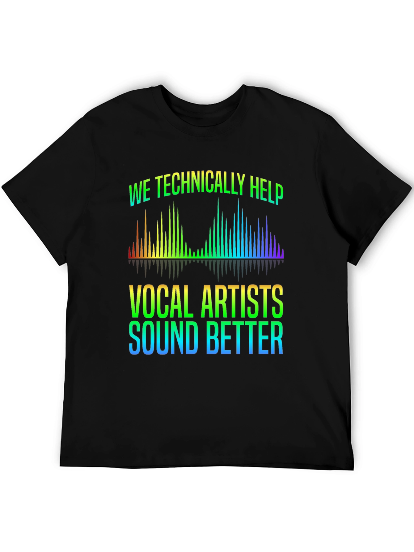 Vocal Artist Rainbow Spectrum T-Shirt