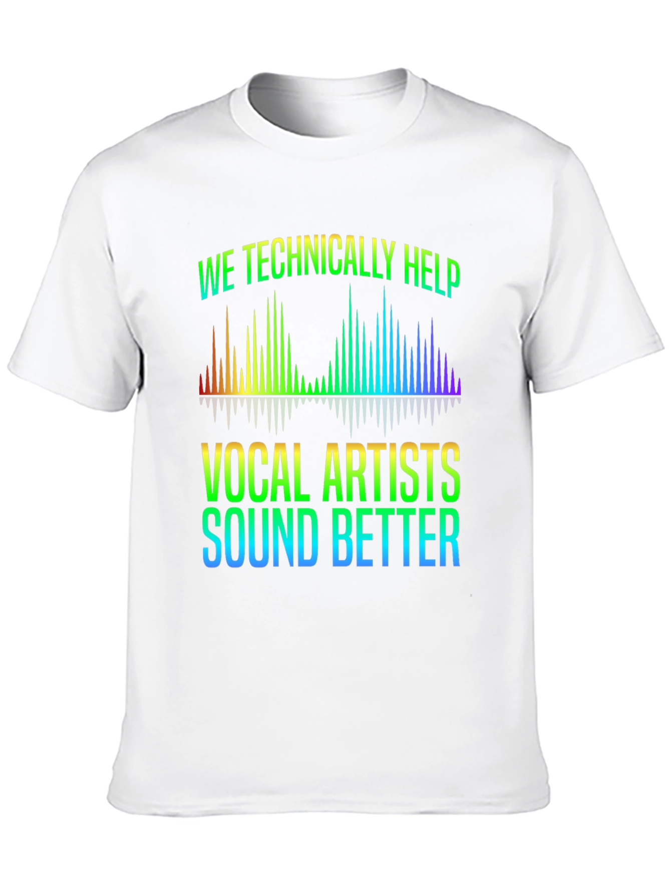 Vocal Artist Rainbow Spectrum T-Shirt