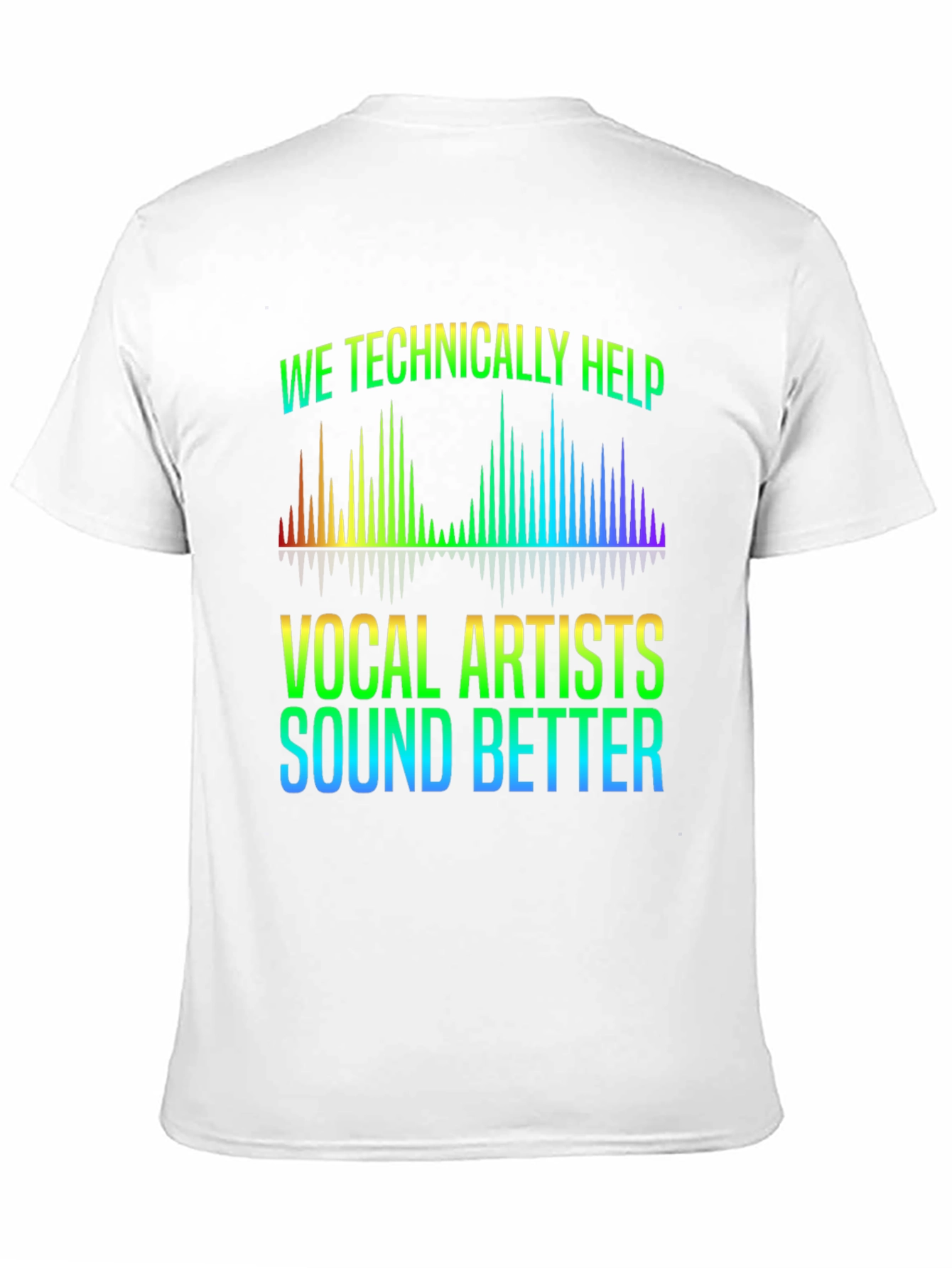 Vocal Artist Rainbow Spectrum T-Shirt