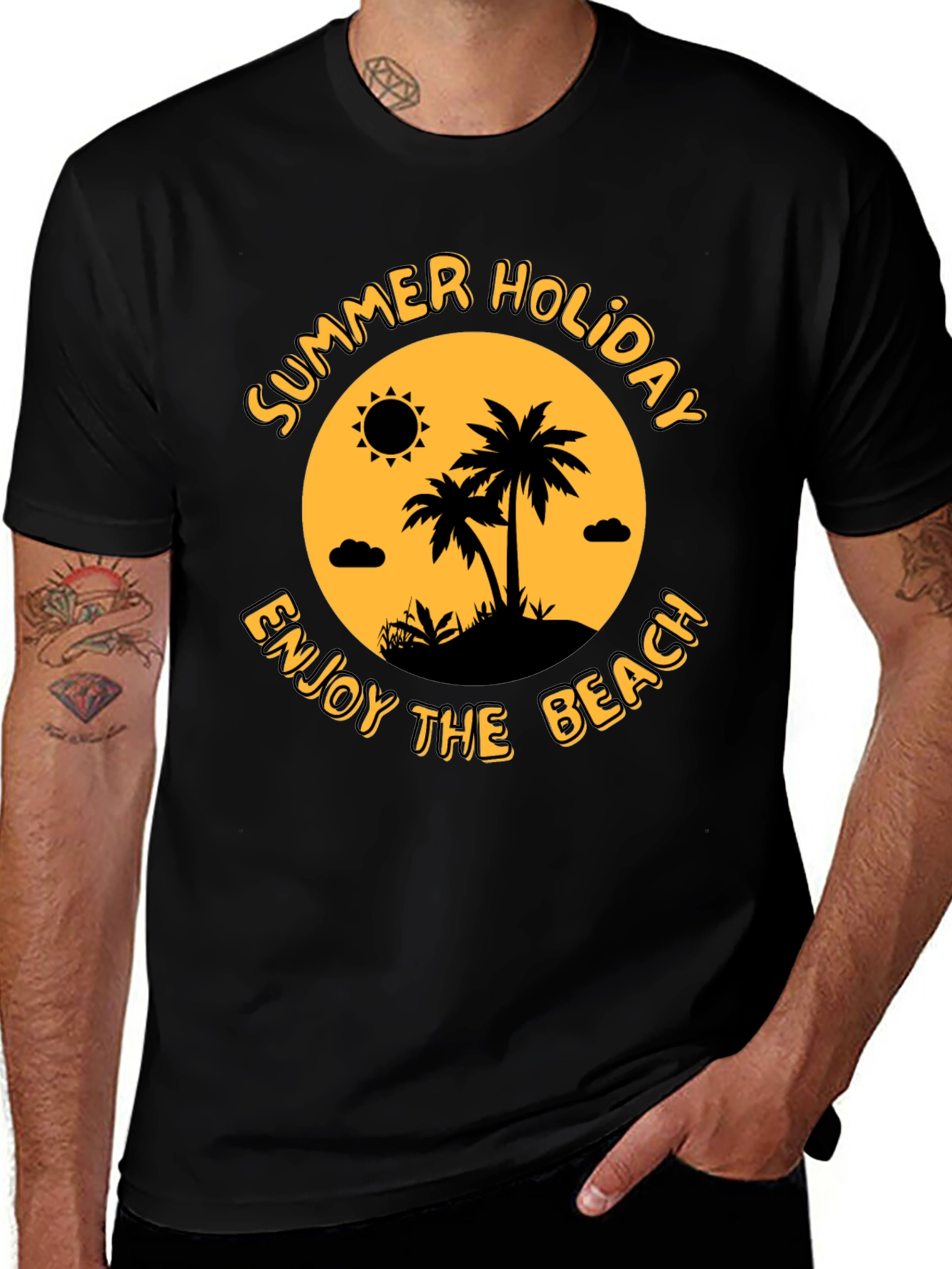 Summer Holiday Beach T-Shirt