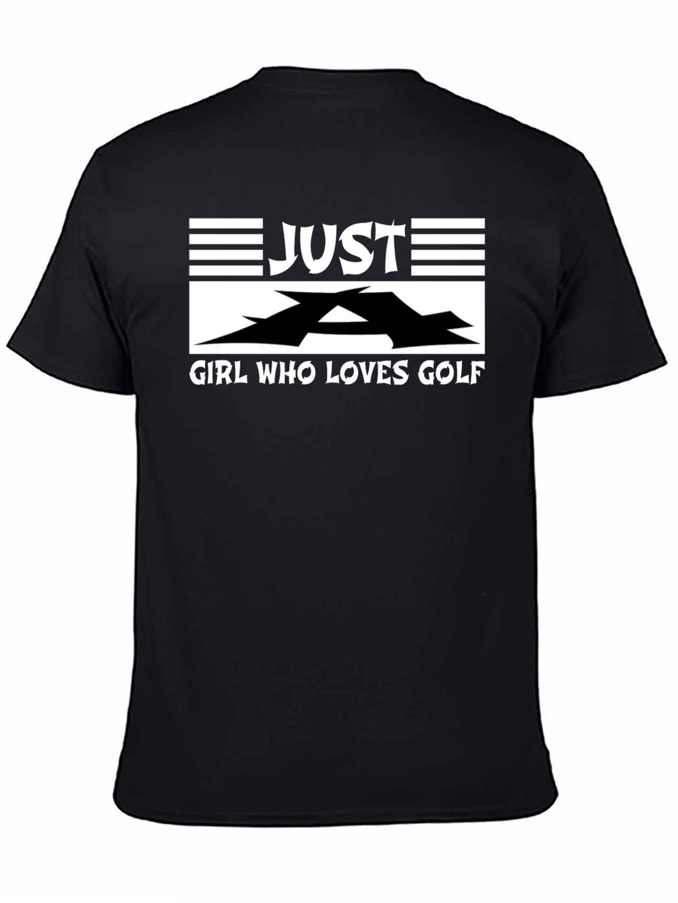 Just A Girl Who Loves Golf - Graphic T-Shirt
