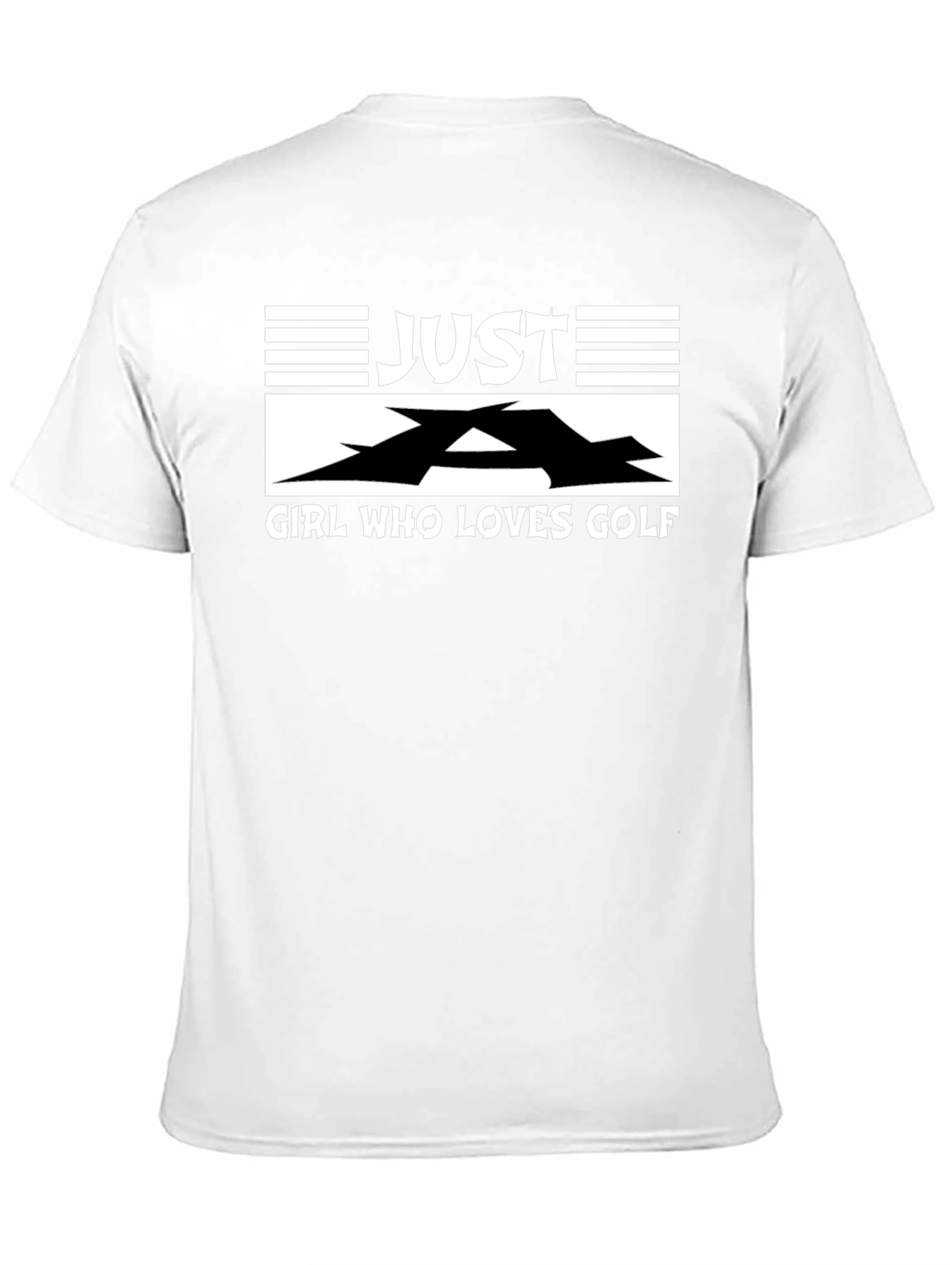 Just A Girl Who Loves Golf - Graphic T-Shirt