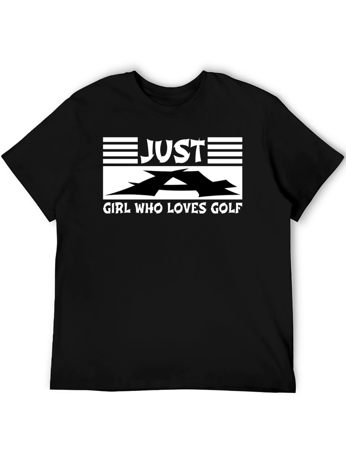 Just A Girl Who Loves Golf - Graphic T-Shirt