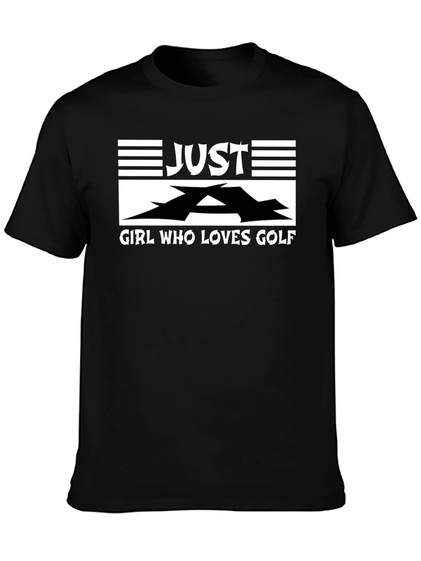 Just A Girl Who Loves Golf - Graphic T-Shirt