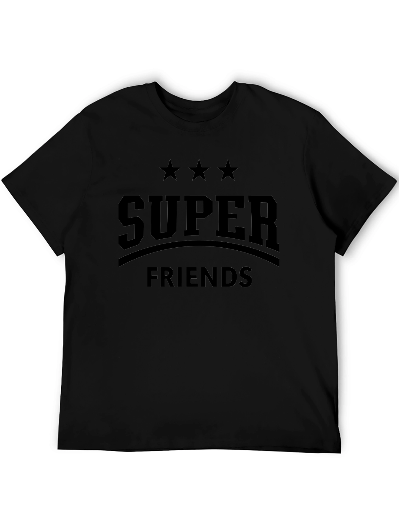 Super Friends Graphic T-Shirt - Black