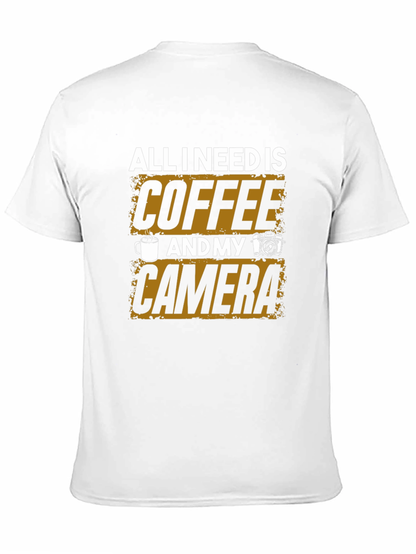 Coffee & Camera T-Shirt: Photographers Essential Tee