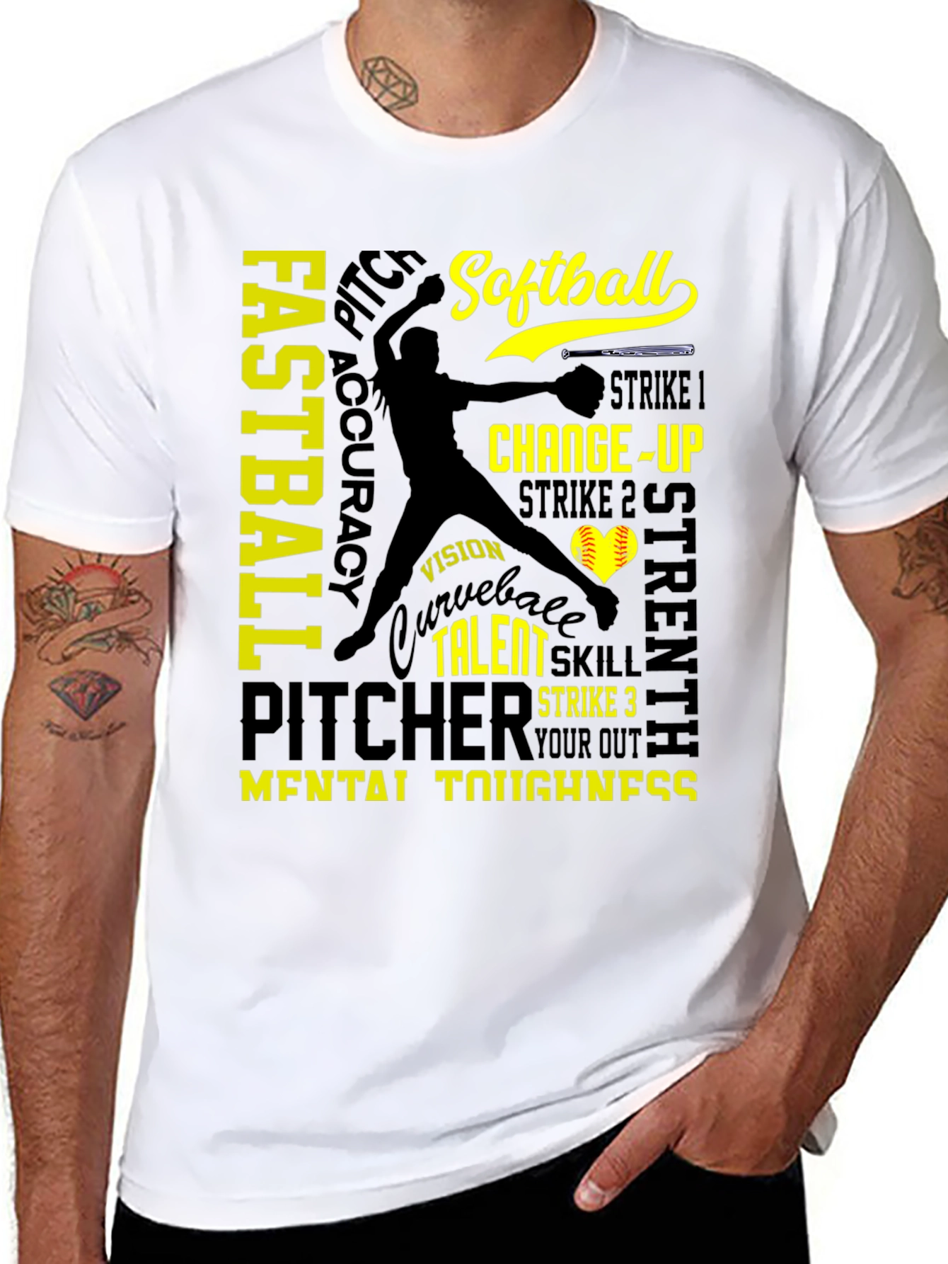 Softball Pitcher T-Shirt