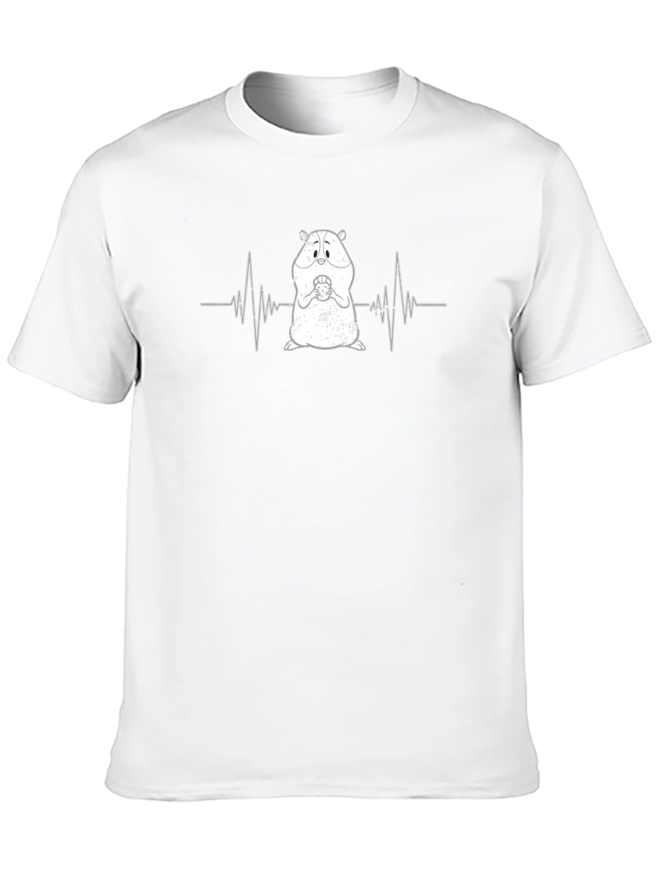 Hamster Heartbeat T-Shirt - Cute Rodent Tee