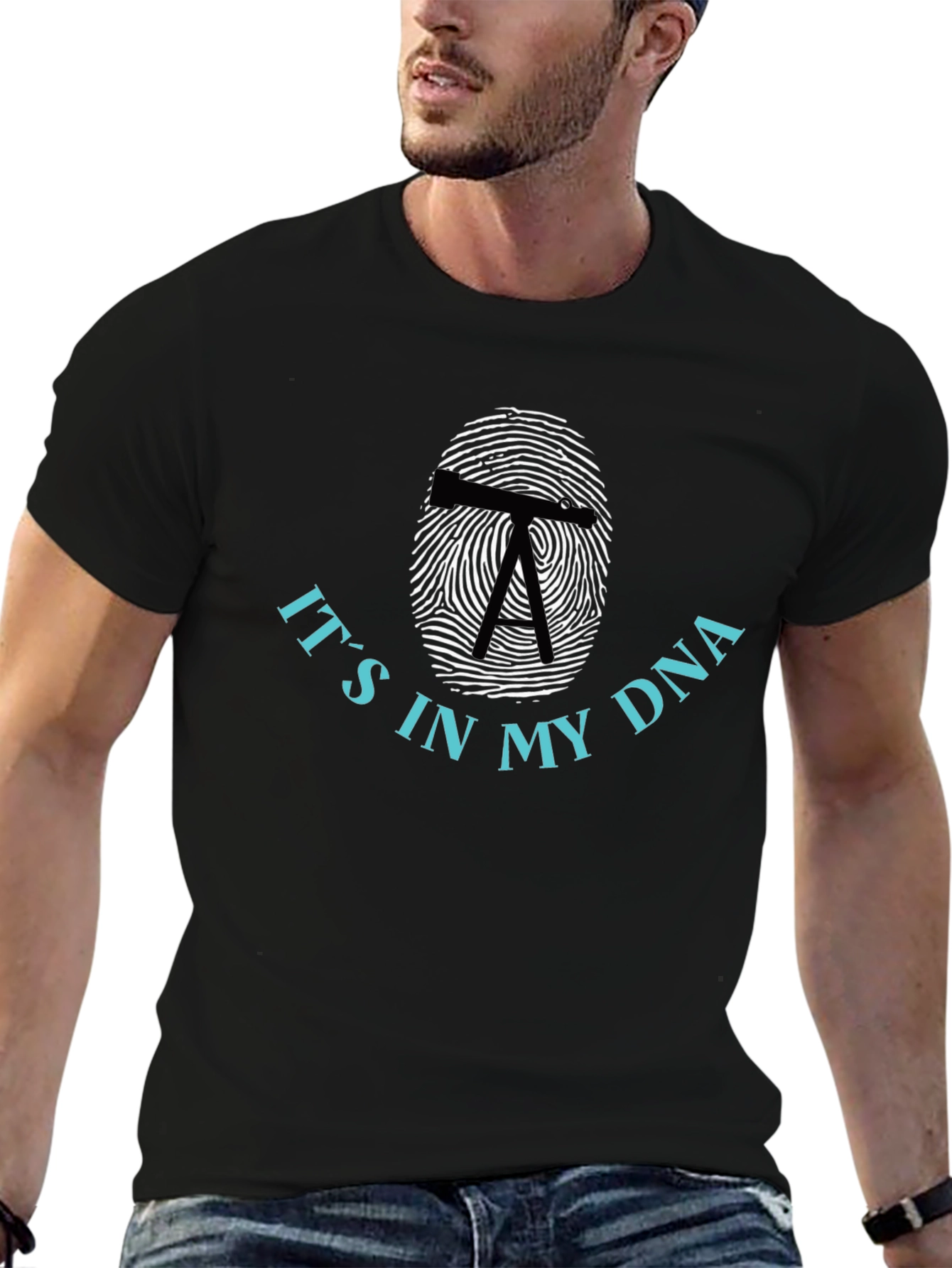 Its in My DNA Telescope T-Shirt
