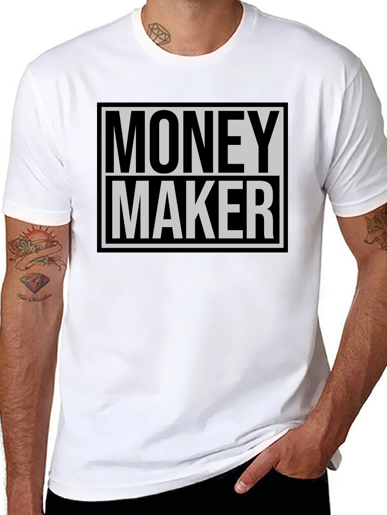 Money Maker Graphic T-Shirt - Bold & Stylish