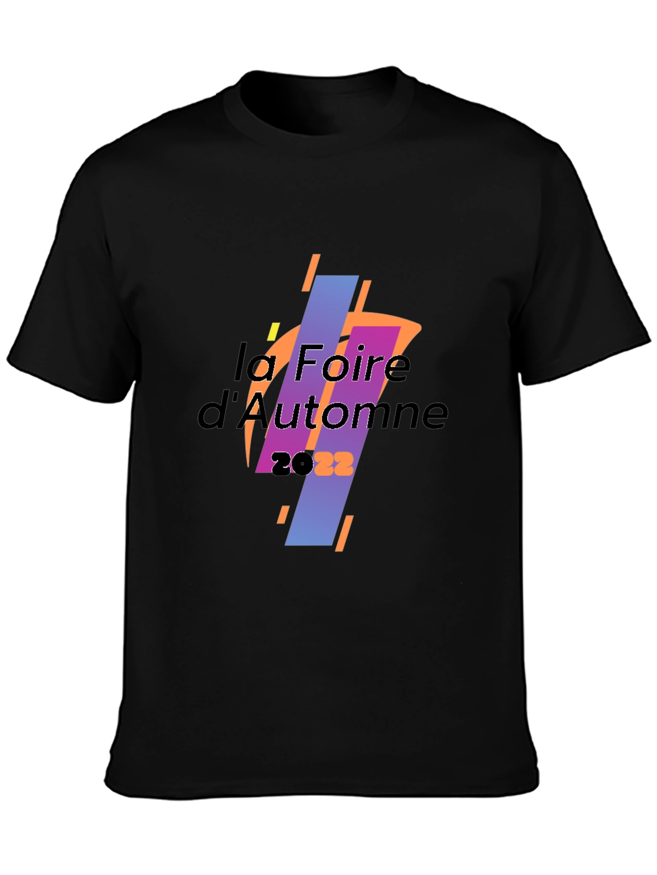 La Foire dAutomne 2022 Graphic Tee - Black