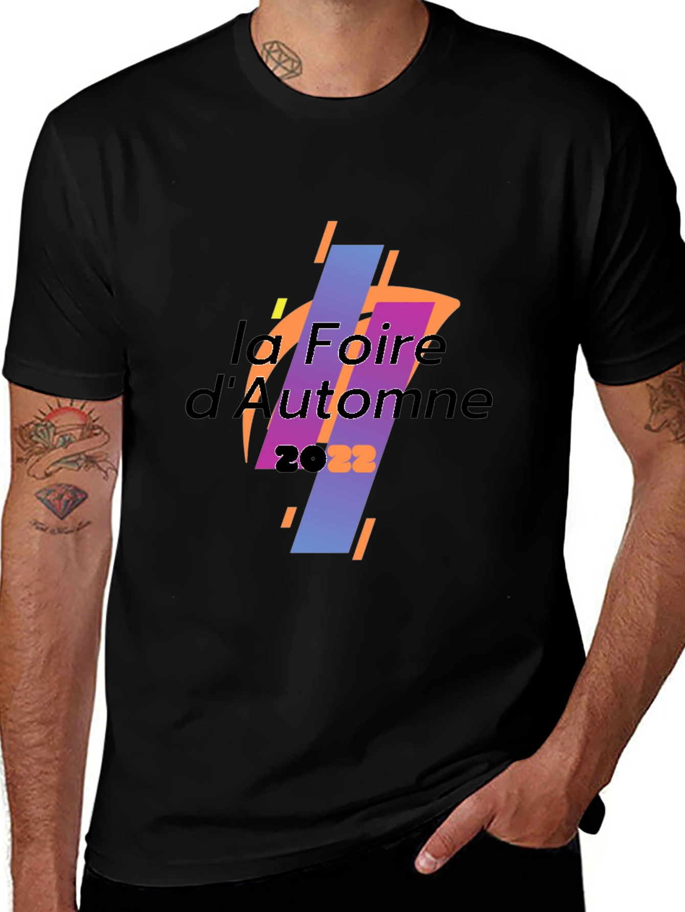La Foire dAutomne 2022 Graphic Tee - Black