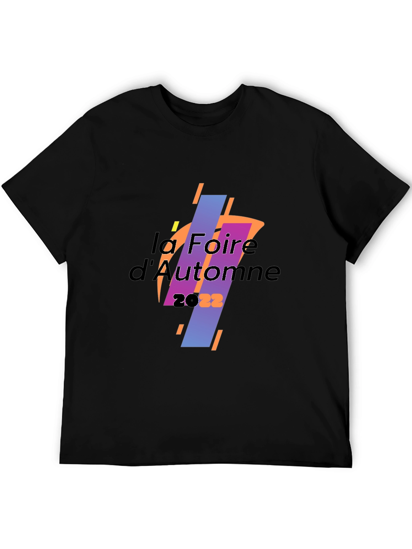 La Foire dAutomne 2022 Graphic Tee - Black