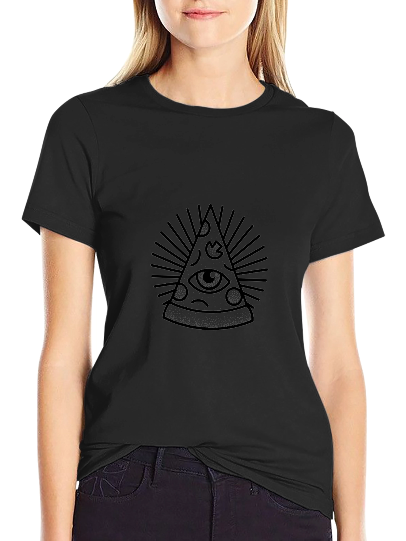 Pizza Illuminati Graphic Tee