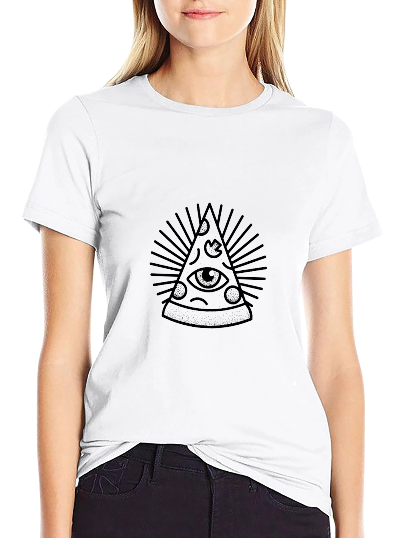 Pizza Illuminati Graphic Tee