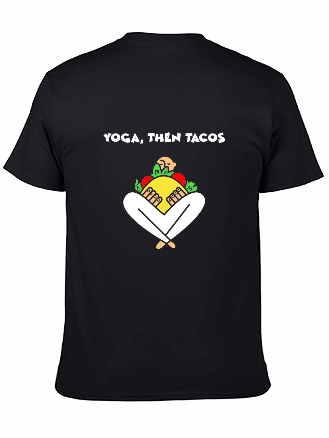 Yoga Then Tacos Graphic Tee