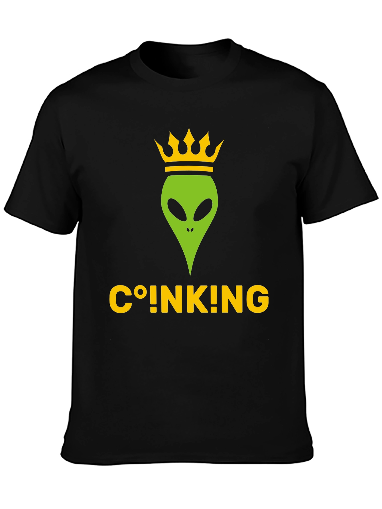 C°!NK!NG Alien King Black T-Shirt