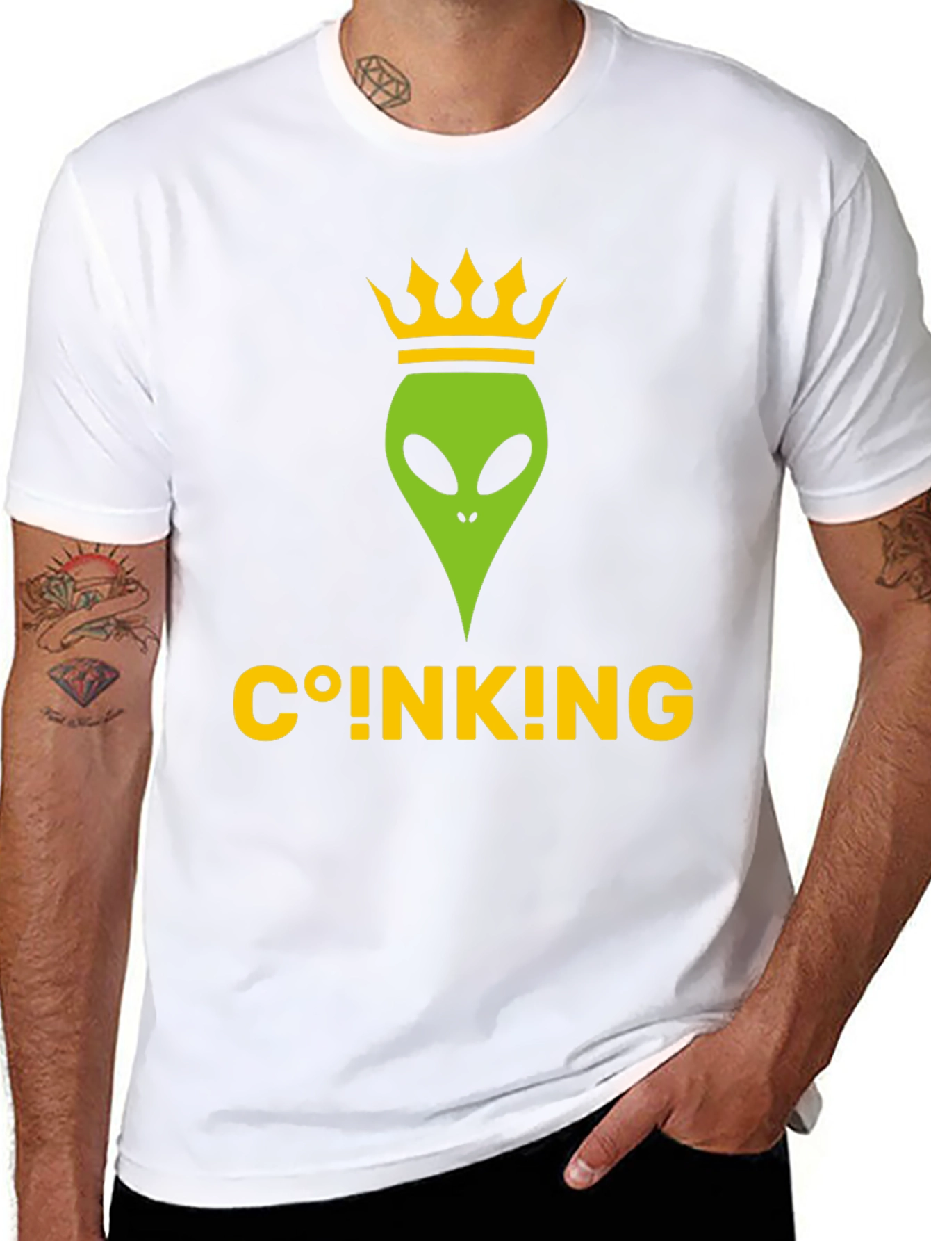 C°!NK!NG Alien King Black T-Shirt