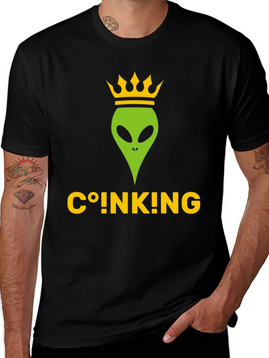 C°!NK!NG Alien King Black T-Shirt