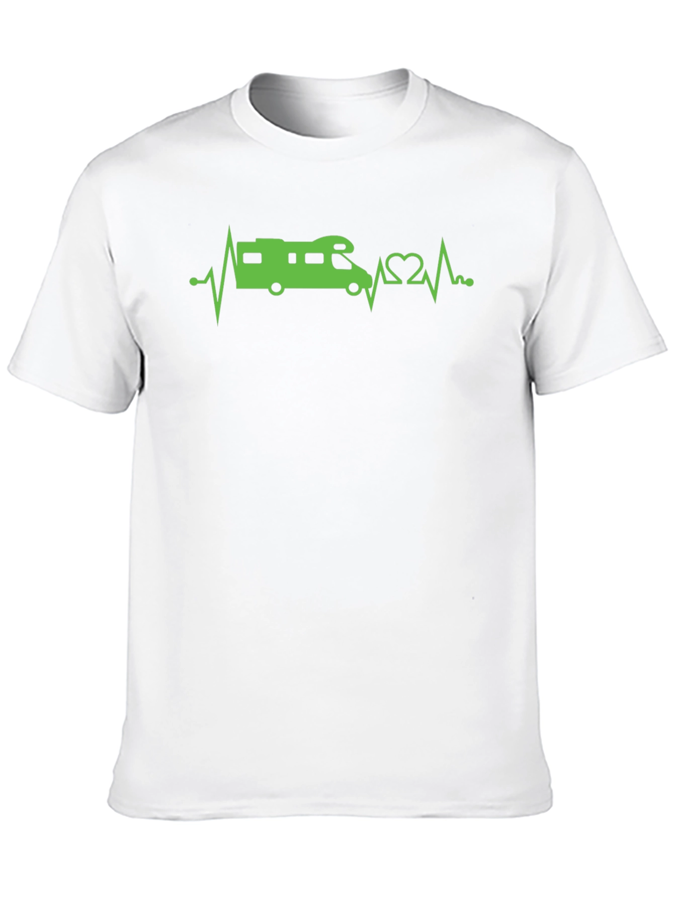 RV Heartbeat T-Shirt - Camping Lover Tee