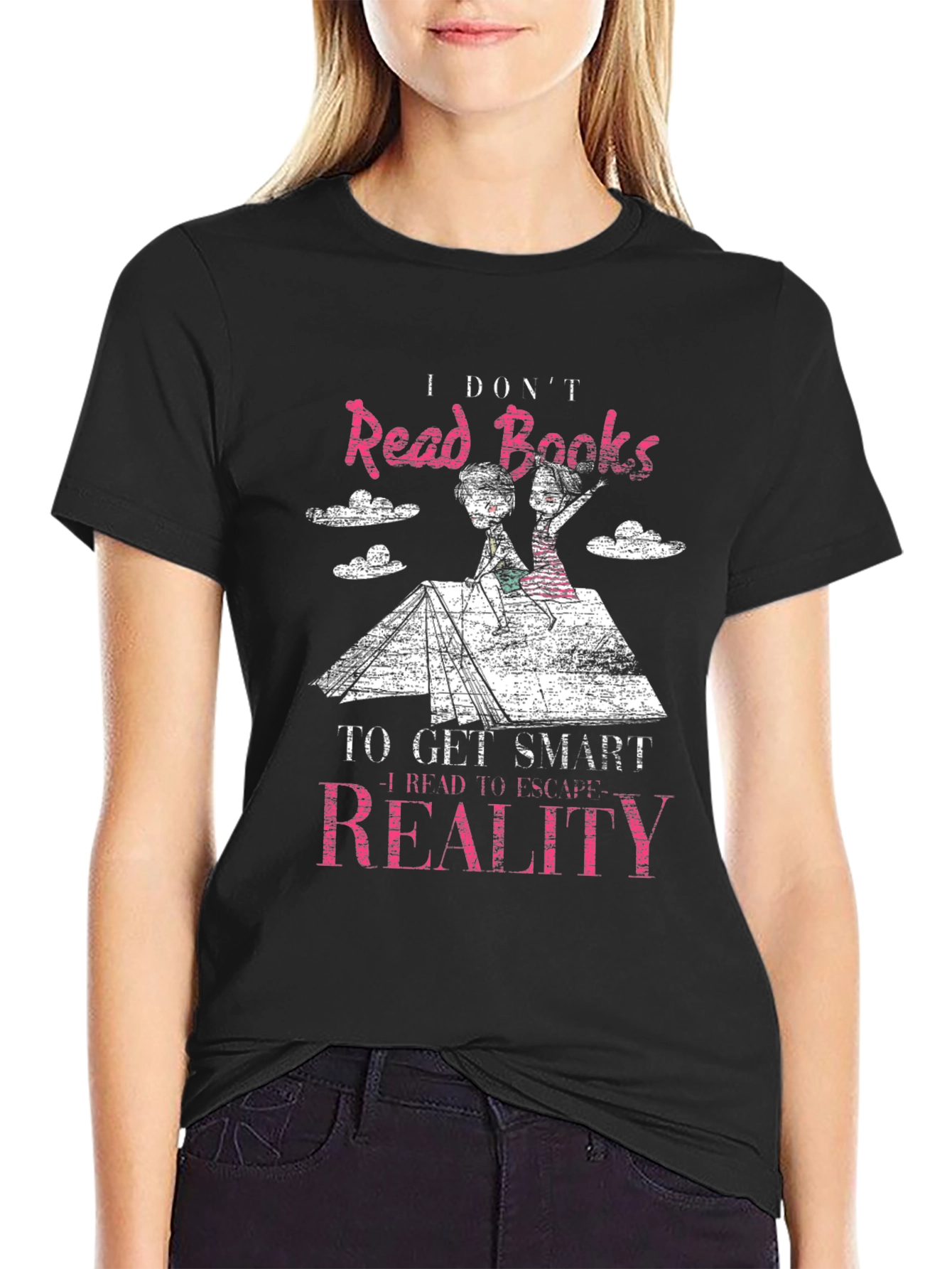 I Dont Read Books Graphic Tee