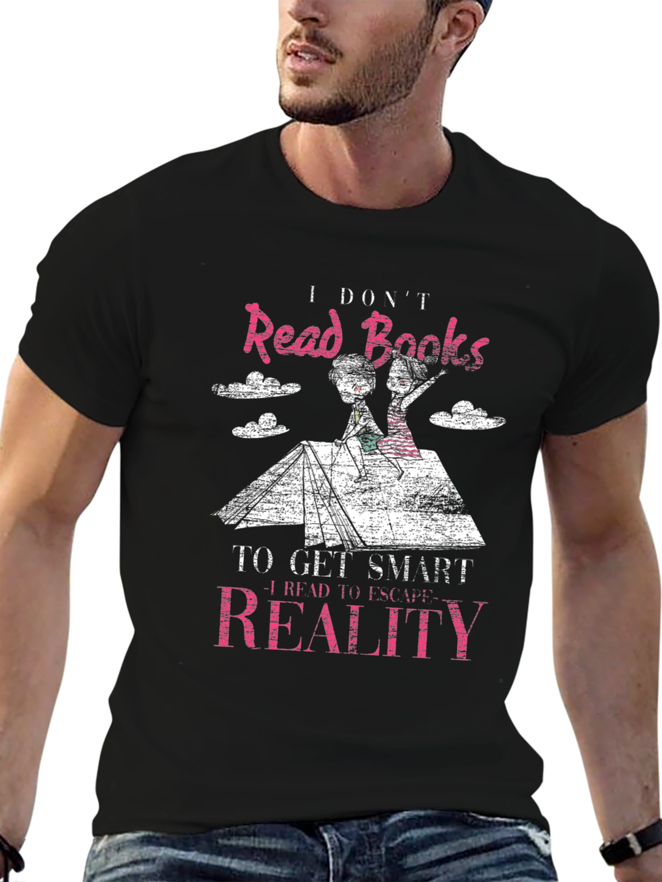 I Dont Read Books Graphic Tee